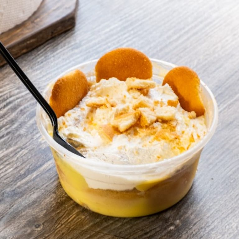 Indulge in our banana pudding