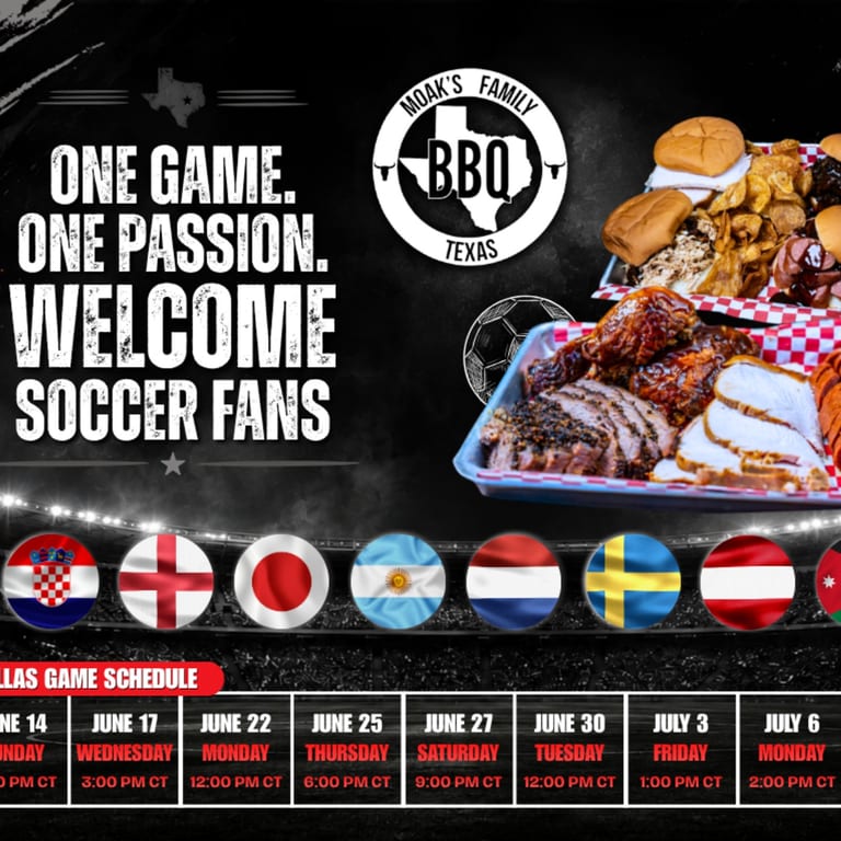 Welcome Soccer Fans: Live Game Days at Moak's