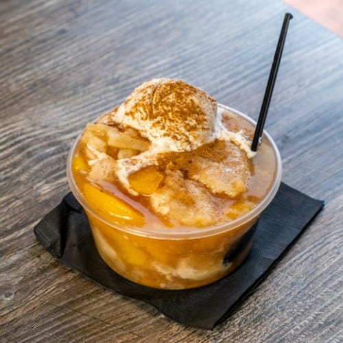 Peach Cobbler.